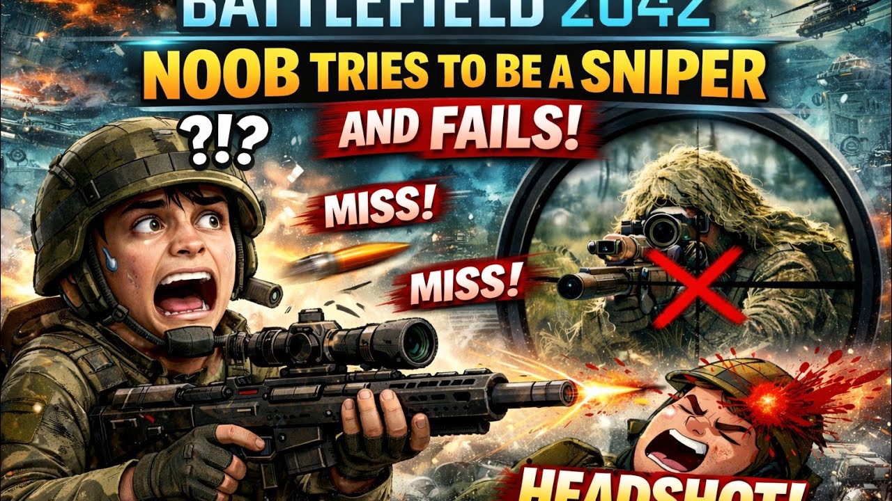 Battlefield 2042 NOOB *tries* to be a sniper and *fails*
