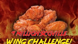 9 MILLION SCOVILLE WING CHALLENGE!!!!!