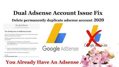 How Delete Google Adsense Account -Admob Account without Cancel buttion