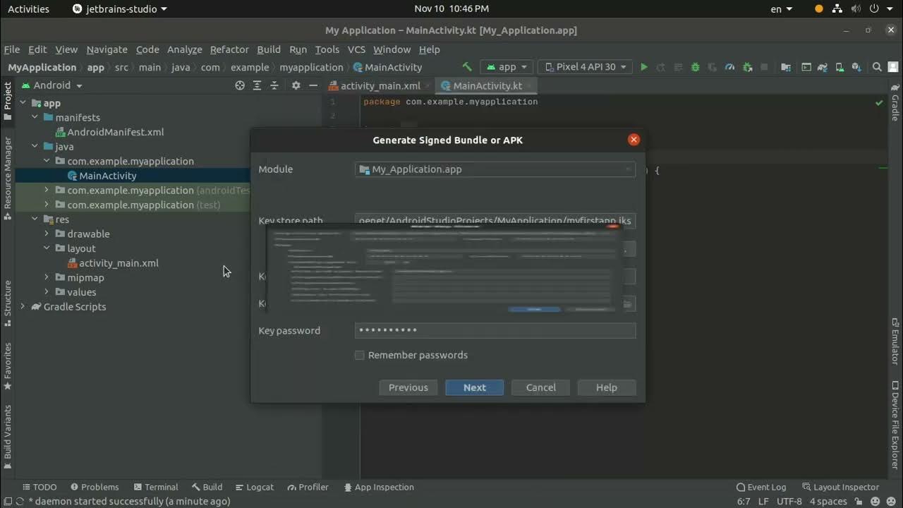 How To Output Apk form Android Studio. (Myanmar) - YouTube