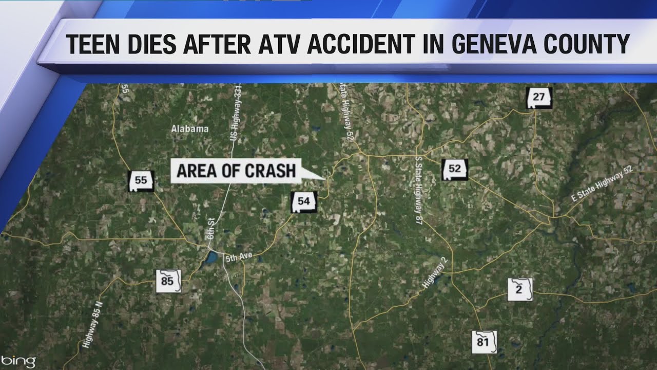 Teen dies after ATV accident in Geneva County - YouTube