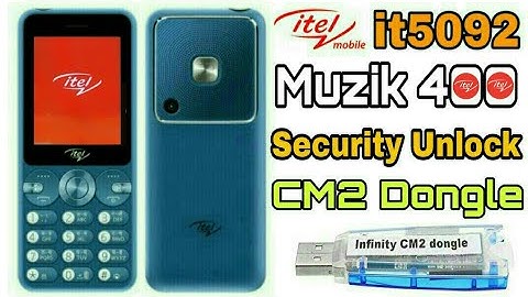 itell it5092 Muzik 400 Password unlock Solotion SCR,CM2 Dongle