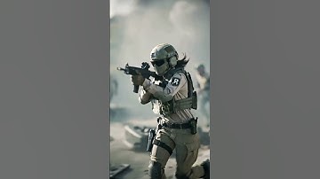 AI Woman Warrior: Sci-Fi War & Gunfight | Futuristic Battle #short  Clip