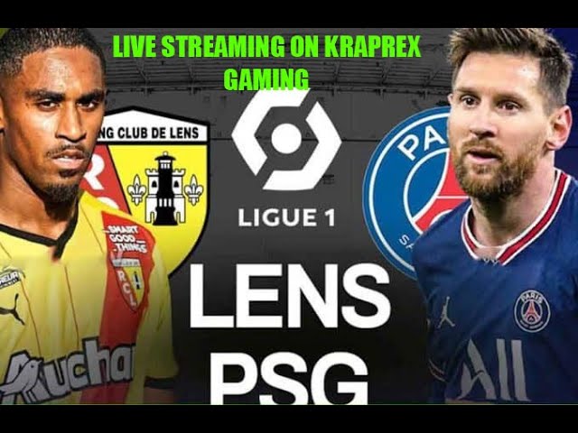 live psg vs rc lens ligue1 football match live streaming youtube