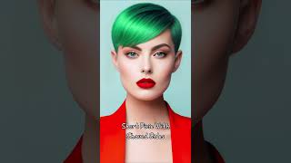 Hairstyle Vogue Weekly: Trendy Women's Hairstyle - Short Pixie with Shaved Sides