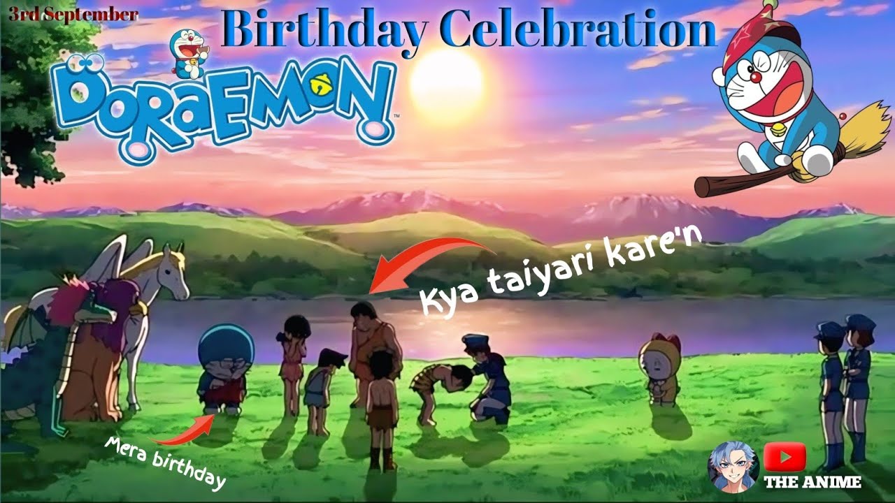 Doraemon Birthday Celebration || Aaj Doraemon ka Birthday hai || Happy Birthday 