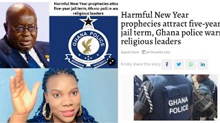 GHANA 🇬🇭 Fakee Pastors Exposed Harmful New Year prophecies attract five-year jail Ghana🇬🇭police