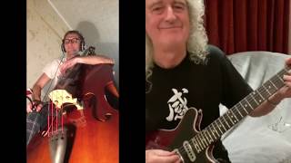 LOVE OF MY LIFE (instrumental) | Brian May &amp; Alexander Muravyev (Double Bass)