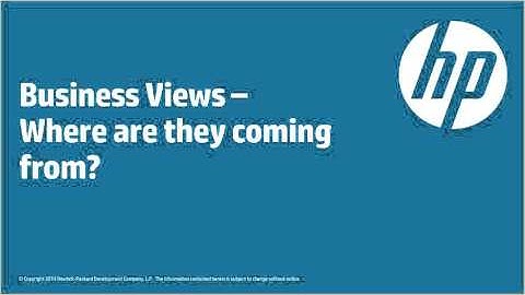 [HPALM/QC] Business Views