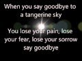 Miniature de la vidéo de la chanson Tangerine Sky
