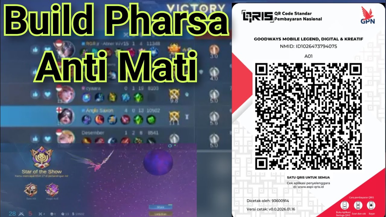 Pharsa_Build Top Global Pharsa