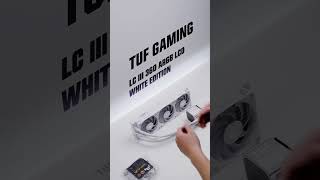TUF Gaming LC III 360 ARGB LCD White Edition | Sisteminize Seviye Atlatın