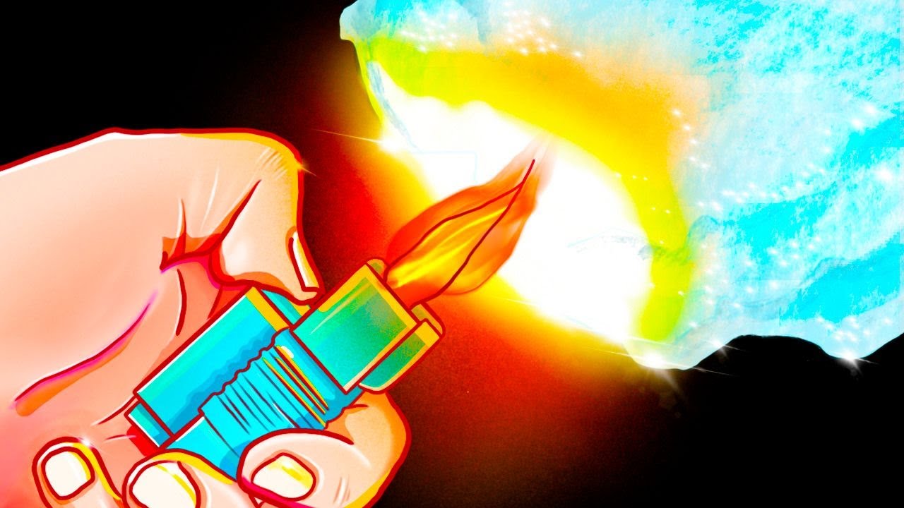 Oto dlaczego śnieg nie topi się w ogniu