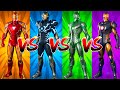 SUPERHERO COLOR DANCE CHALLENGE Iron Man vs Blue Iron Man vs Green Iron Man vs Purple Iron Man