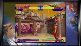 Street Fighter Alpha PS4 Pro Gameplay screenshot 2