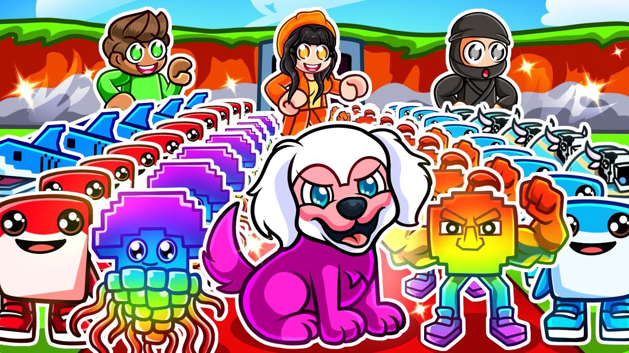 STAL jsem se PSEM ve Steal A Brainrot a VŠECHNY OKRADL!