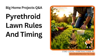Pyrethroid Turf Buffer Rules Ant Bait Timing Guide