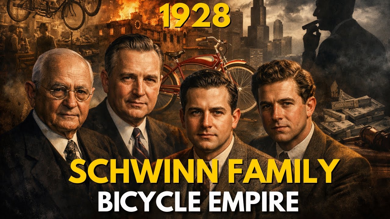 The dark story of the SCHWINN FAMILY :  America's BICYCLE EMPIRE