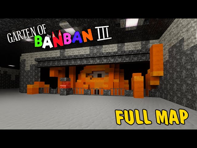 Garten Of Banban v3 Full Map Minecraft Map