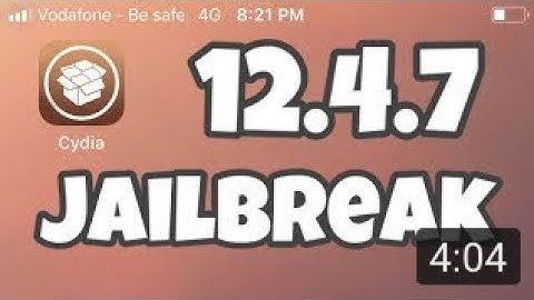 IOS 12.4.7 JAILBREAK IPHONE 6/5S NO PC