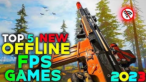 TOP 5 NEW OFFLINE FPS GAMES ON 2023 || best low end Android games || Apex Shakib ||