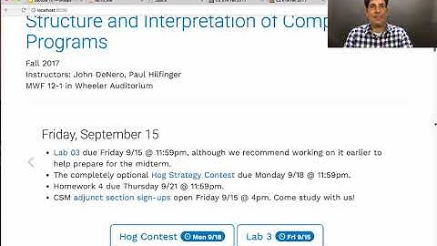 61A Fall 2017 Lecture 9 Video 1