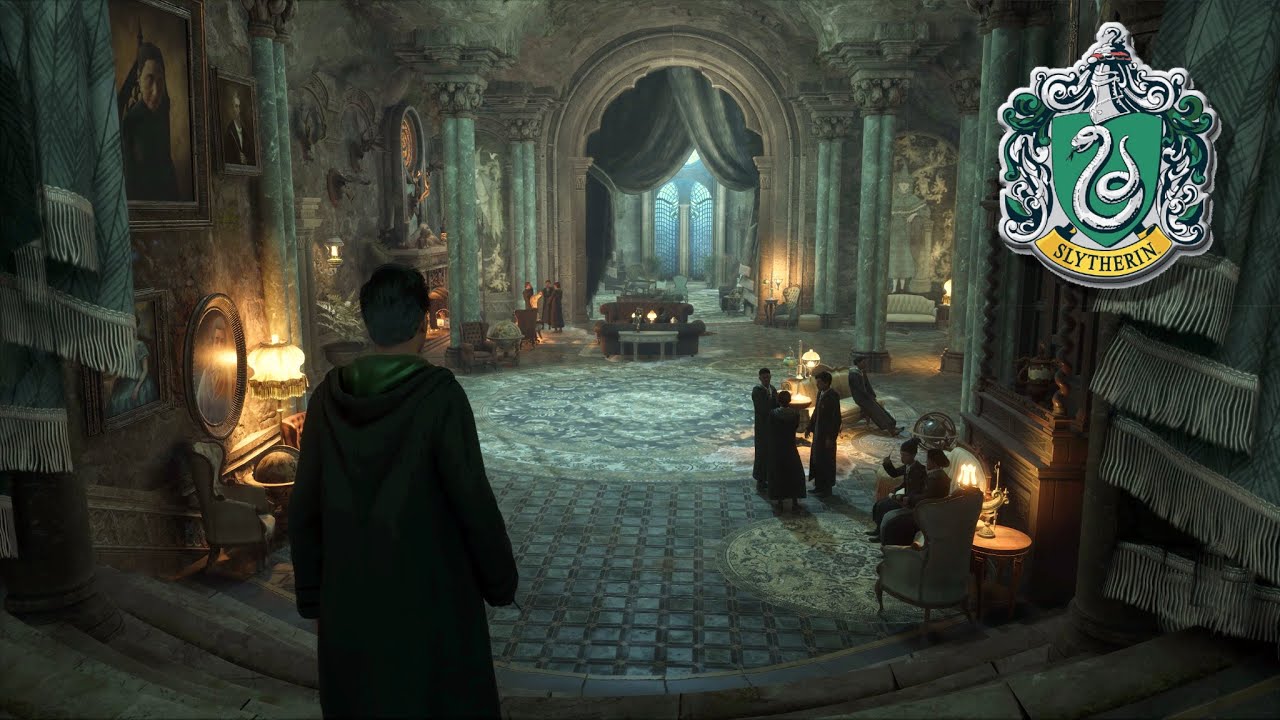 4K Exploring Slytherin Common Room Hogwarts Legacy Relaxing Ambience 4k-exploring-slytherin-common-room-hogwarts-legacy-relaxing-ambience