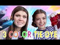 3 Color Tie Dye Challenge!