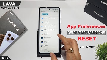 How to reset app preferences in lava yuva 3 pro | Lava yuva 3 reset all apps | Clear app storage