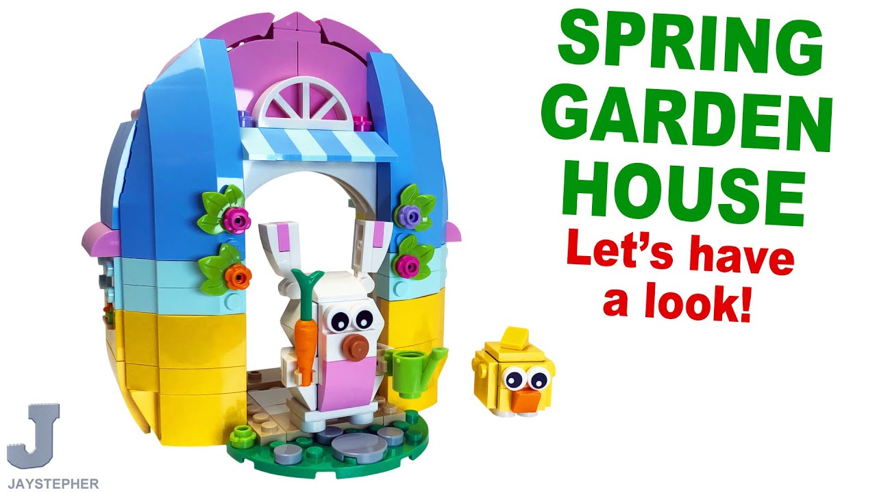 LEGO 2024 Spring Garden House 40682 GWP Unboxing & Review