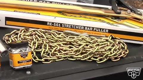 Step 2 - Gather the Right Tools // How to Build a STAY-TUFF Fence