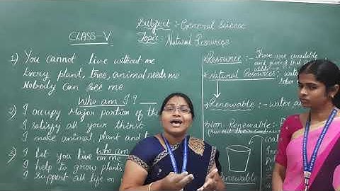 Natural Resources Part 1  Class 5