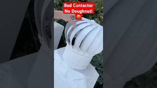 Improper chimney cap: Fire Hazard, Rain Damage!