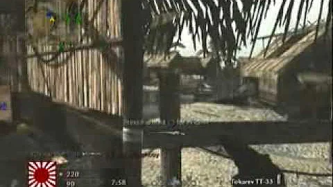 Call of Duty: World at War - 19-5 on Makin - Team Deathmatch