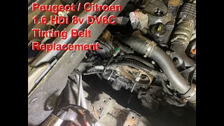 PSA 1.6 8v DV6C Timing Belt Replacement