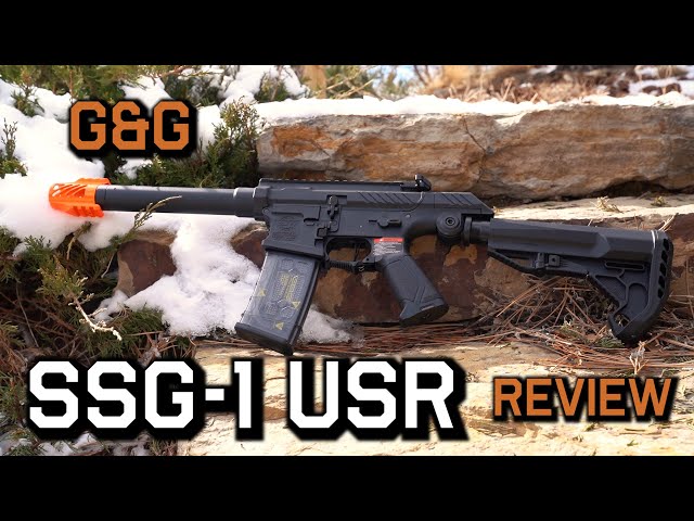 G&G SSG-1 USR Speedsoft Airsoft Gun, Fox Airsoft