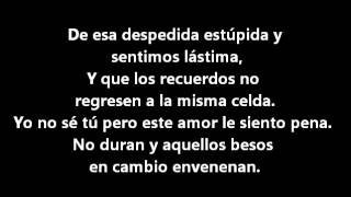 Crasek Ft Deep - No Es Amor (Con Letra)