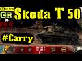 World of Tanks Škoda T 50 WoT Replay - 6 Kills 7.4K DMG(Patch 1.4.0)
