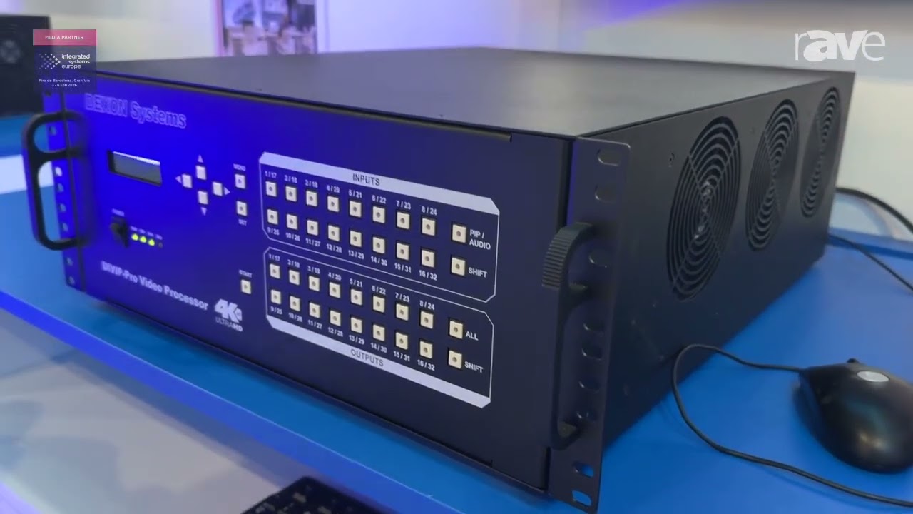 ISE 2026: DEXON Systems Showcases DIVIP-Pro Video Processor