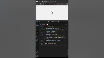Animated Search Bar (HTML / CSS) 🌟