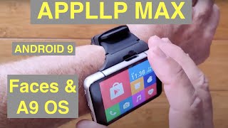 Part 3 Lokmat Appllp Max S999 4Gb64Gb 13Mp5Mp 2300Mah Android 9 Smartwatch - Faces Operation