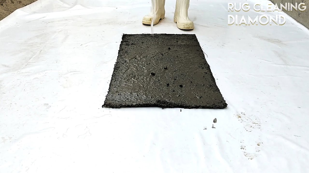 The Rug Left Behind in the Desert After Cleaning Will Surprise You – Carpet Cleaning ASMR
