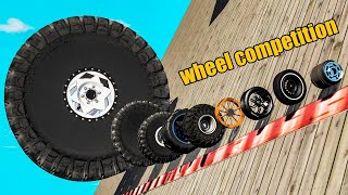 Wheels Competition - Who is better? - Beamng drive