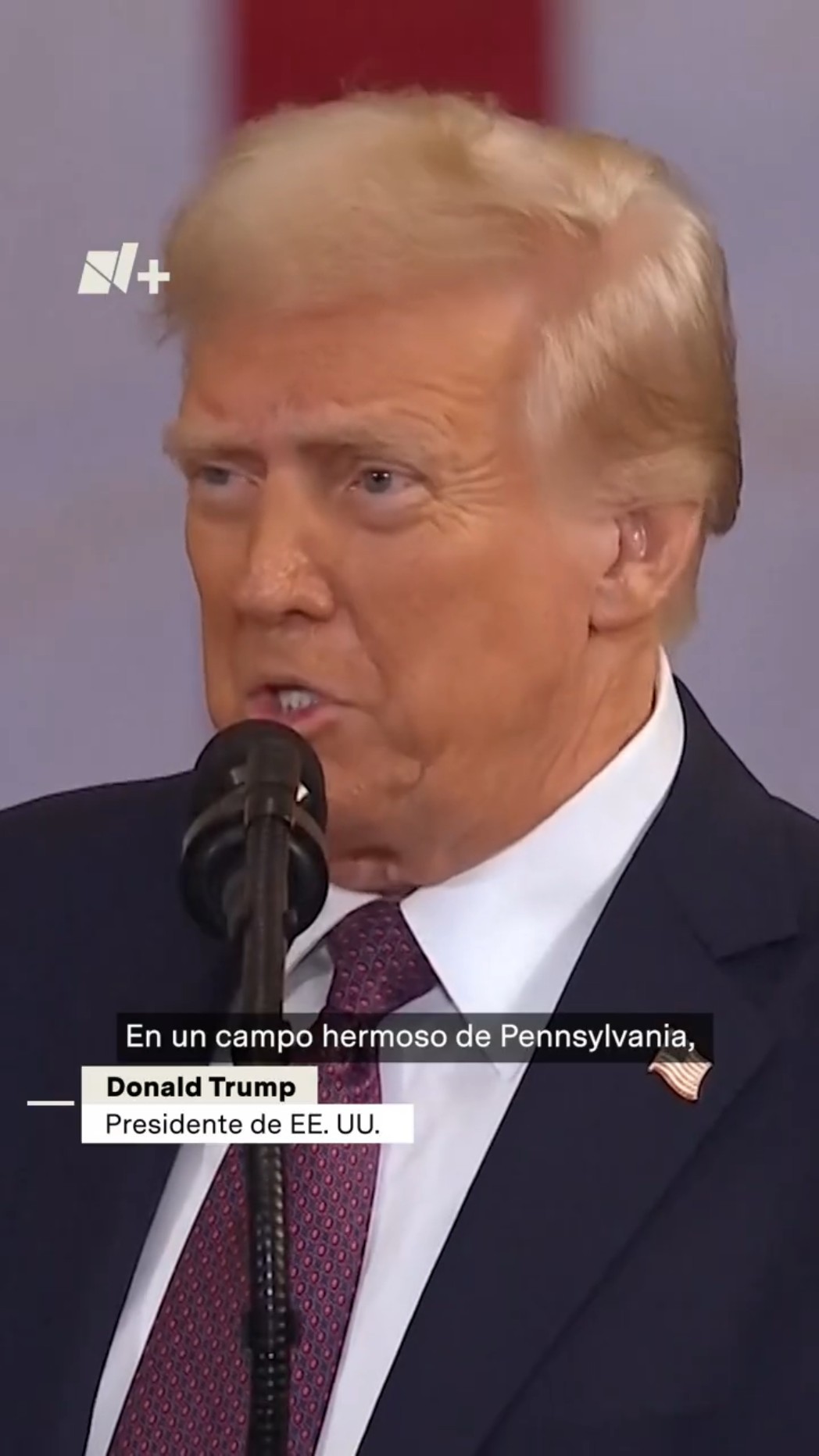 Donald Trump: su discurso inaugural en frases - N+ #Shorts