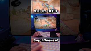 Do you see the difference?! 🤔👀 #cs2 #720hz #oled