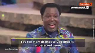 Prophet TB Joshua’s Last Outing Before His Sudden Death