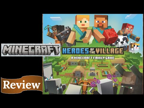 Ravensburger Minecraft Heroes of The Village Jogo de tabuleiro para  crianças de 6 anos de idade - 2 a 4 jogadores - Livros de Games - Magazine  Luiza