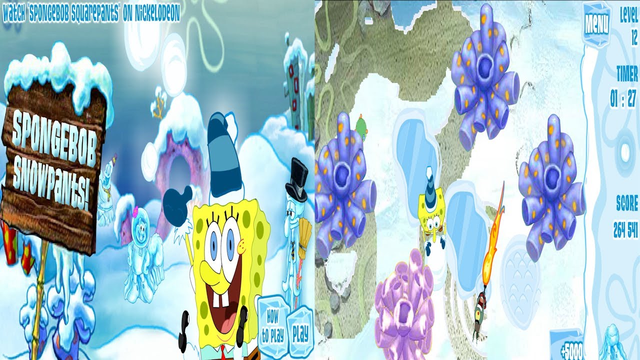 SpongeBob SnowPants! [20] Flash Longplay