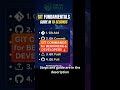 Git Fundamentals Guide in 10 Seconds Git Commands for Beginners, Developers 100DaysOfCode