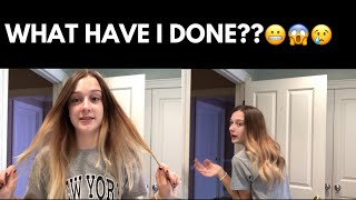 RUINING MY HAIR FOR 9 MINUTES STRAIGHT